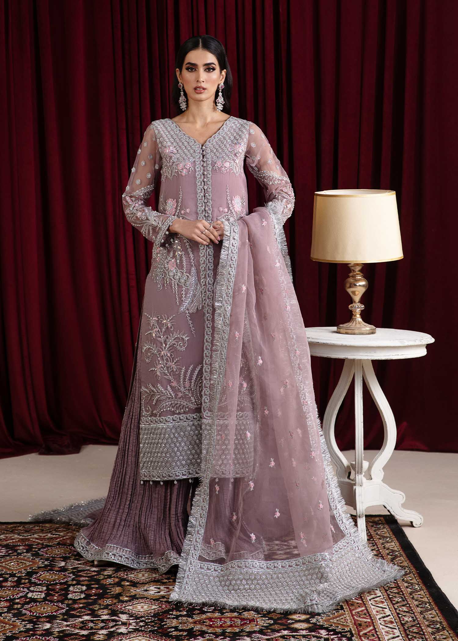 Pakistani Dress For Wedding - Black Colour Pakistani Suits - SareesWala.com